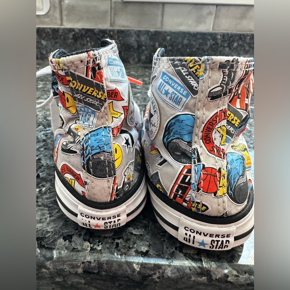 Nike x CONS Chuck Taylor All Star Retro Rare Basketball Kids Shoes Size 10 Youth - Picture 4 of 13
